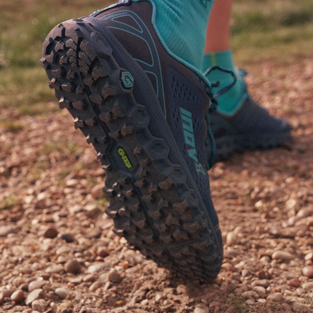 Les semelles en graph&egrave;ne des chaussures Parkclaw G 280 Women Inov-8